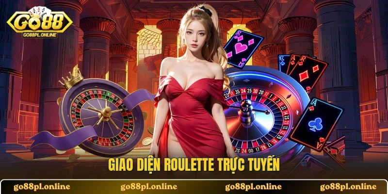 Giao diện Roulette trực tuyến